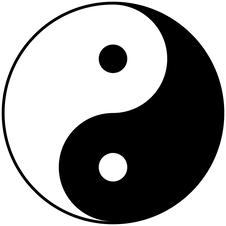 Taoísmo. Símbolo del yin yang taoísta